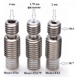Teflon Nozzle for 3D Printer, 3D Printer Components