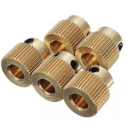 Extruder rollers, extruder gear, parts for 3D printers