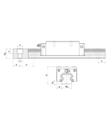 Linear Guide Rail HGR 20