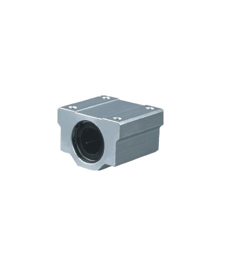 Linear bearing in bearing block SC10UU - EXLMSU10
