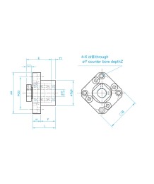 Bearing Support FK 12 - Fixed Mounting, Bearing Support