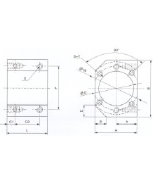 Nut Housing EXNS