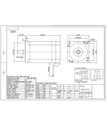BLDC Motor Nema 34 - EX86BLS