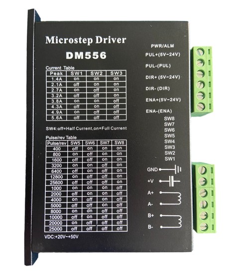 Stepper Motor Driver DM556, Stepper Motor Driver