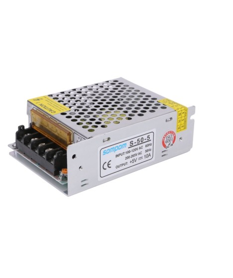 5V - 10A Power Supply, Switching Power Supply