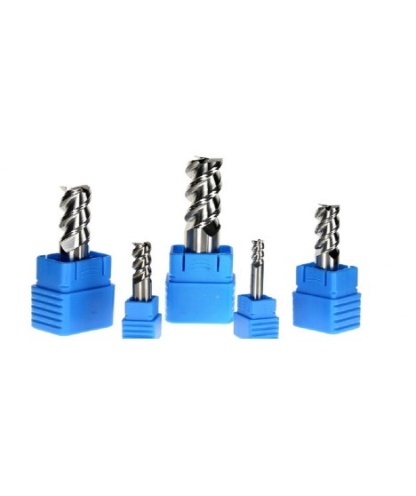 carbide 3-flute end mill for aluminium, cutting tools