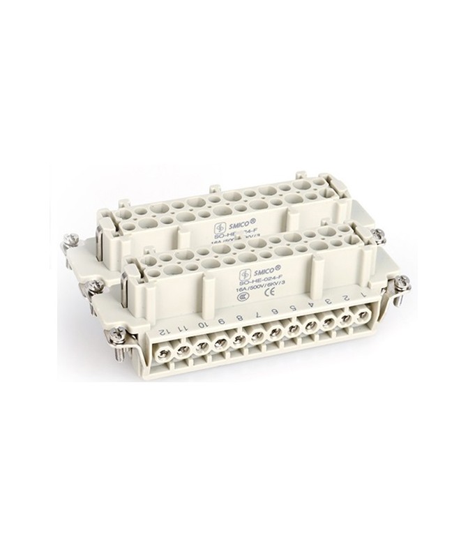Female Insert for 48-Pin Industrial Connectors