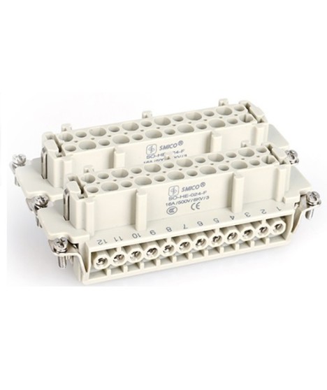 Female Insert for 48-Pin Industrial Connectors