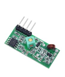 RF Transmitter Module + RF Receiver Module with 433 MHz Operating Frequency