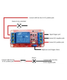 1-Channel Relay Module – High Level