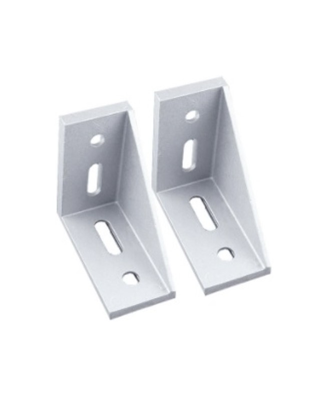 Corner connector for profile 30x30, 30x60, 40x40, 80x80, fasteners