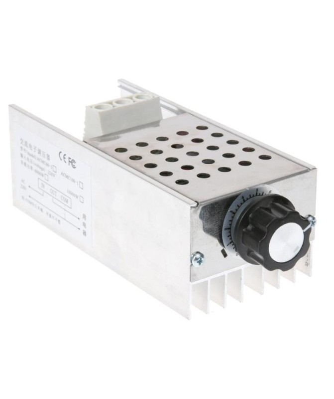 Triac Regulator (Dimmer) with Housing 0-220V, 10000W - EX10000