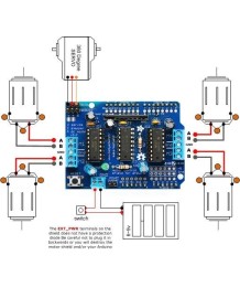 L293D Motor Driver Board Expansion Board for UNO R3