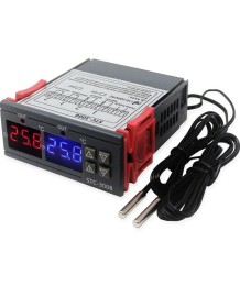 Dual Digital Thermostat STC-3008 with 10A Contacts