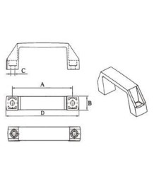 Plastic Handle - EX-3009