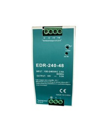 DIN Rail Switching Power Supply EDR-240-48, 240W, 48V, 5A