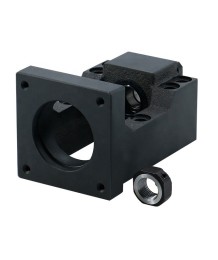 HM12-57, HM12-60, motor mount, ball screw mount, NEMA 23 stepper motor, C7 screw bracket, CNC motor holder, integrated seat, bea