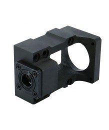 HM12-57, HM12-60, motor mount, ball screw mount, NEMA 23 stepper motor, C7 screw bracket, CNC motor holder, integrated seat, bea