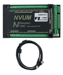 Управление за Стъпкови Мотори NVUM Mach3 3/4 Ос Контролер Карта – USB CNC