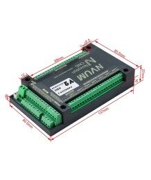 Stepper Motor Controller NVUM Mach3 3/4 Axis Control Card – USB CNC