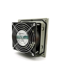 Индустриален панелен вентилатор с филтър и AC осев вентилатор DS 12038ABHL – 220VAC, 22W. За електрически табла и шкафове, IP54