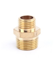 BW Pneumatic Fitting Double External Thread – Brass Connector