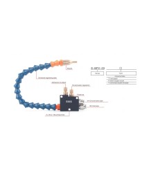 Пневматичен охлаждащ спрей S-BPV-03 – CNC coolant mister
