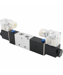 Pneumatic Valve 4M230-08E DC24V | 5/3 Solenoid Valve G1/4