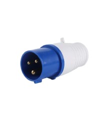 Индустриален щепсел YM-013 – 16A, 230V, 3 пина (2P+E) IP44