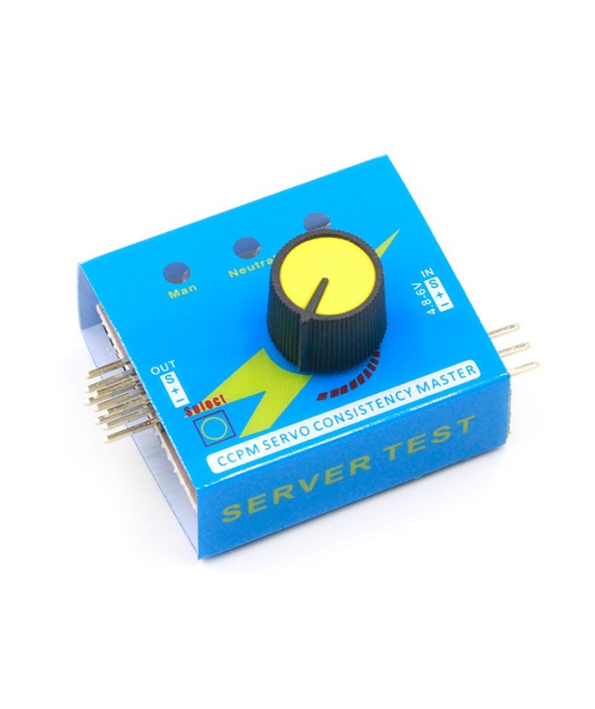 RC Digital Servo Tester 3CH for Servo and ESC | Exallto