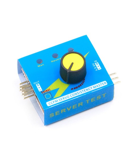 RC Digital Servo Tester 3CH for Servo and ESC | Exallto